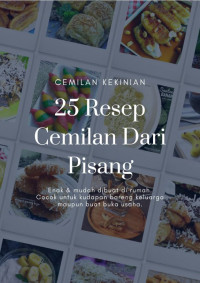 25 Resep Cemilan Dari Pisang