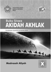 BUKU SISWA AKIDAHAKHLAK KELAS X