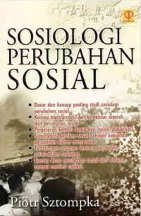 SOSIOLOGI PERUBAHAN SOSIAL